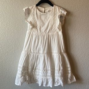 H & M 3T white dress